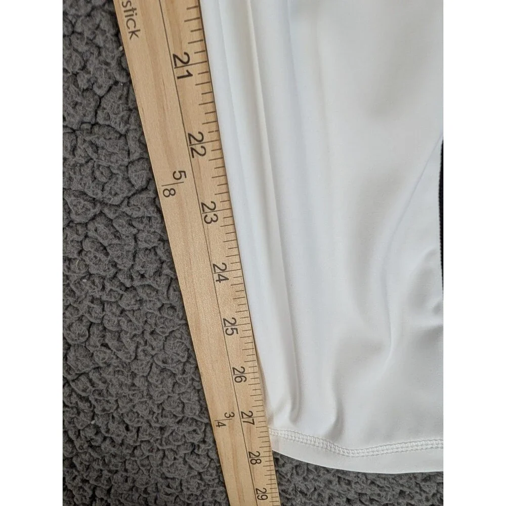 Alo Yoga Airbrush High-Waist Heart Throb Ankle Leggings XL White/Black
